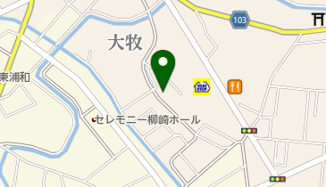 山崎接骨院の地図画像