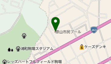 さいたま市役所 緑区役所 区民生活部 区民課 原山市民の窓口の地図画像