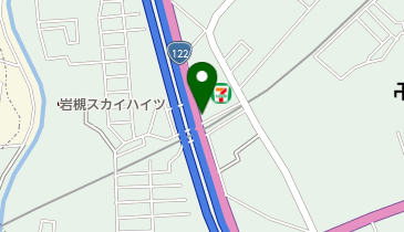 株式会社万窓の地図画像