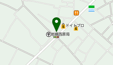 ハタナカデンキの地図画像