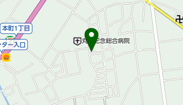 蓮見クリーニング店の地図画像