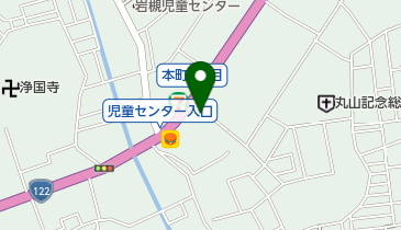 島田自動車整備工場の地図画像