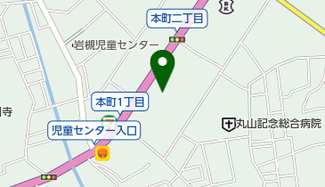 岡野寝具店の地図画像