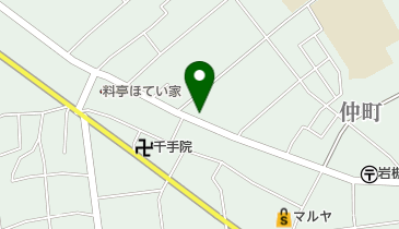 ひらのやの地図画像