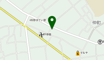 大作青果店の地図画像