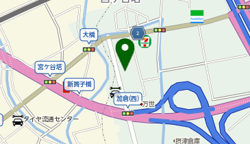 岩槻インタープラザの地図画像