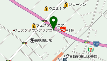 角田商店の地図画像