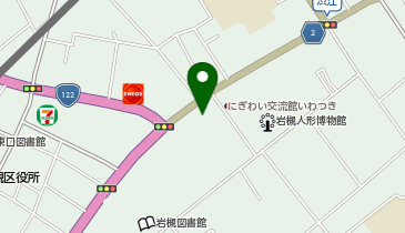 雛の湯の地図画像