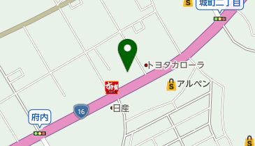 槻の城山霊園の地図画像