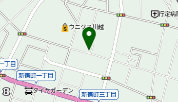 ホシノ医療器株式会社の地図画像