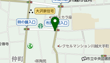 ひまわり堂時の鐘店の地図画像