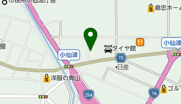 有限会社山口油材の地図画像