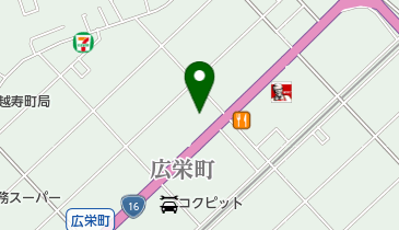 有限会社大野硝子店の地図画像