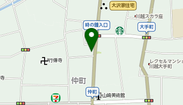 中市本店の地図画像