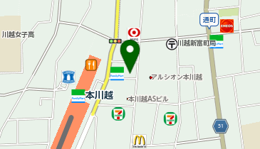 フルーツショップふるさとの地図画像