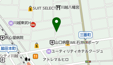 田中家具の地図画像