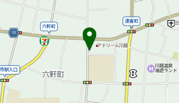 中原町自治会館の地図画像