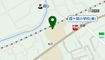 川越市 霞ケ関学童保育室の地図画像