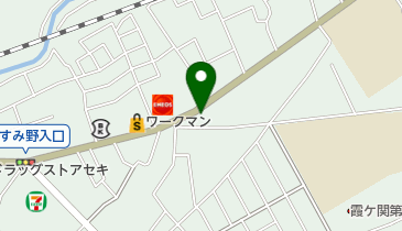 佐藤金物店の地図画像