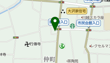 まちかん刃物店の地図画像