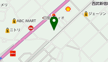 株式会社カナデンの地図画像