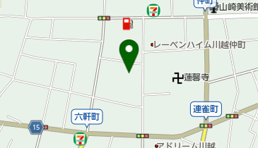 日本キリスト教団初雁教会の地図画像