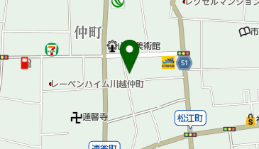 加賀屋化粧品店の地図画像