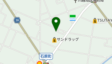 ジュポン化粧品の地図画像