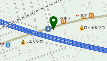 アイメガネ川越的場店の地図画像