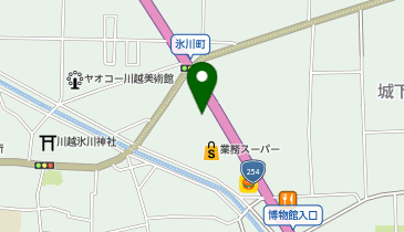 埼玉トヨペット株式会社川越支店の地図画像