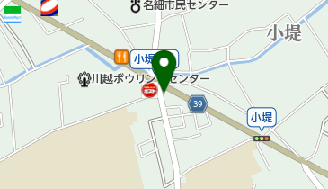 有限会社新井自動車の地図画像