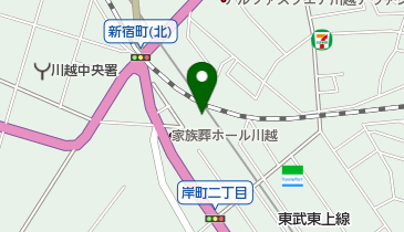 田村塗装の地図画像