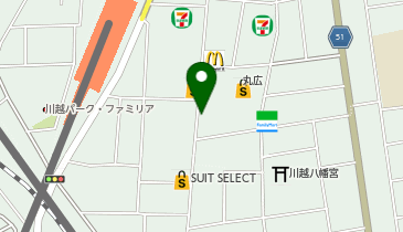 フローリスト・モリタの地図画像