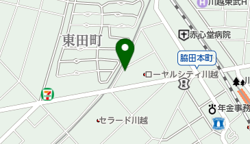 有限会社北川生花店の地図画像