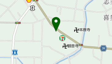 川越北接骨院の地図画像