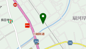 株式会社バイカダイイングワークスの地図画像