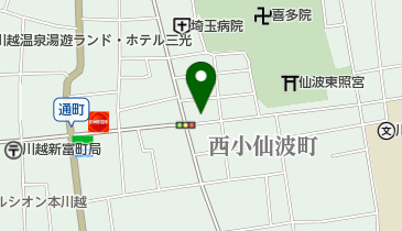 耳ツボダイエットヘルシースリム川越の地図画像