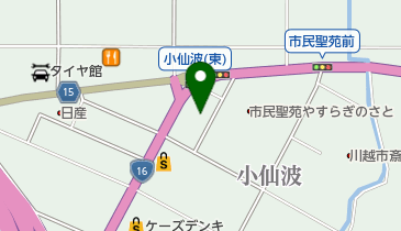 埼玉第一交通株式会社 川越営業所配車室の地図画像