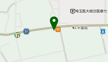 有限会社ホットロードの地図画像