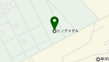 ヒノデメタル株式会社の地図画像
