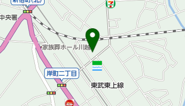 タブチ動物病院の地図画像