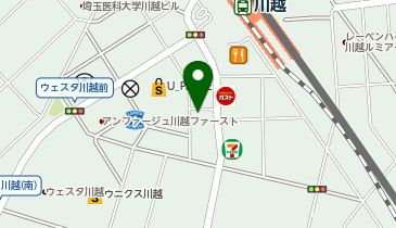 ザ・サンラウンジ川越店の地図画像