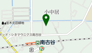 グランコート川越南古谷管理室の地図画像