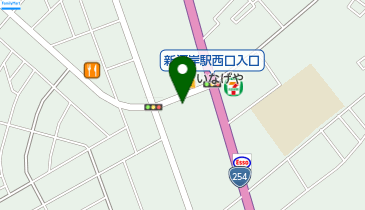 キャノン美容室の地図画像