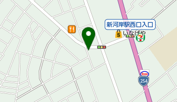 サロン・ド・アリスの地図画像