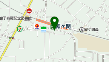 パドル美容室の地図画像