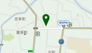 パリー美容室・銀の人形の地図画像