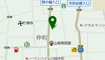 ヘアライフパートナーマキシムの地図画像