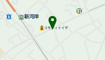 女髪104の地図画像
