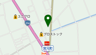 有限会社カネシンの地図画像